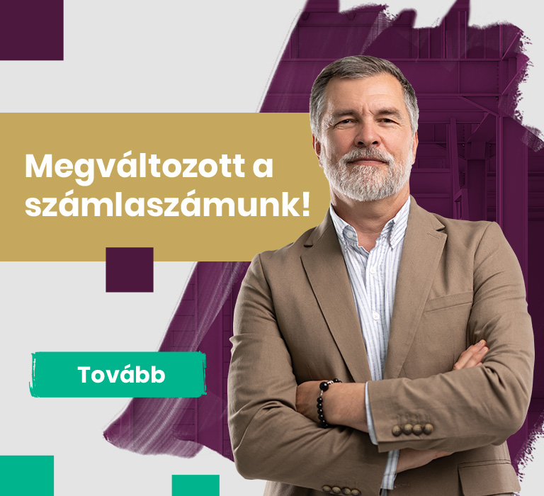 Megváltozott a számlaszámunk