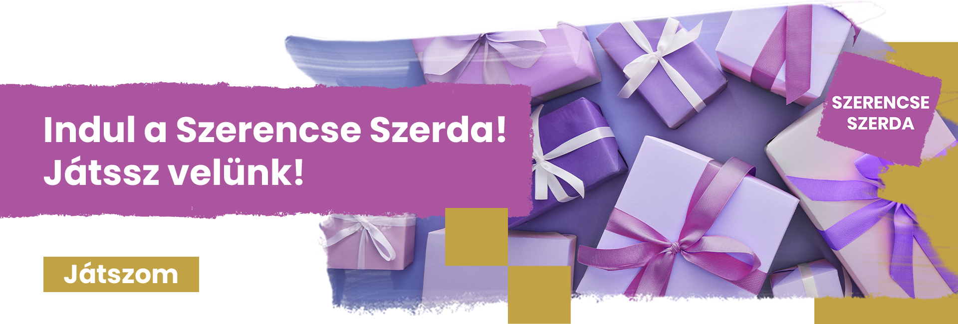 Szerencse Szerda indul! Játssz Te is!